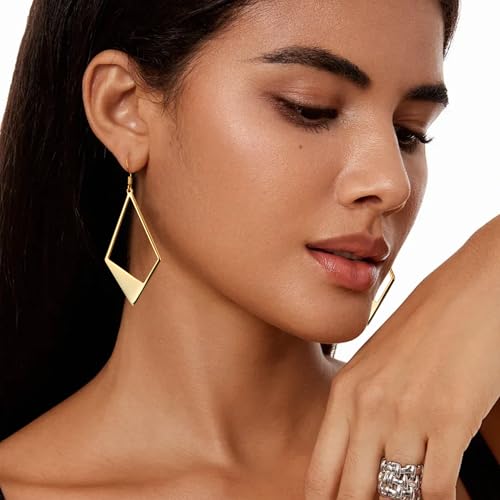 Silver Dangle Earrings for Women Gold Drop Earrings Hypoallergenic