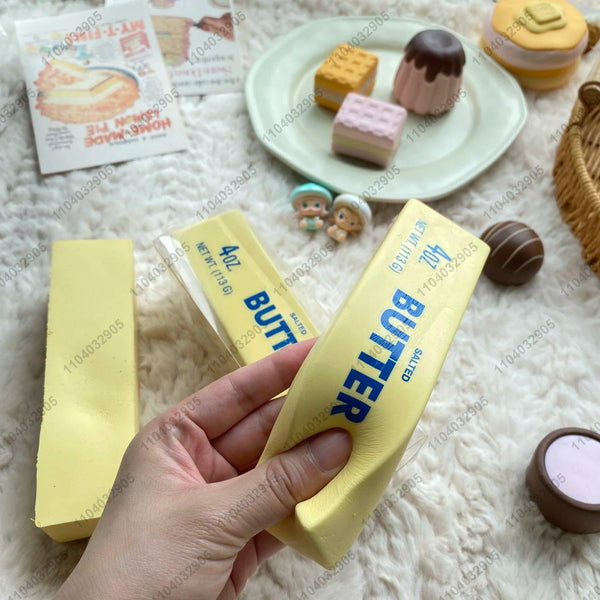 Slow-Rise Butter Bar Squishy Stress Toy
