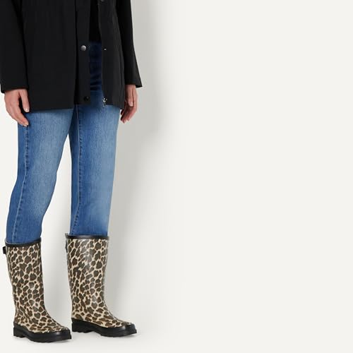 Women's Waterproof Tall Rain Boot With Adjustable Secondary image