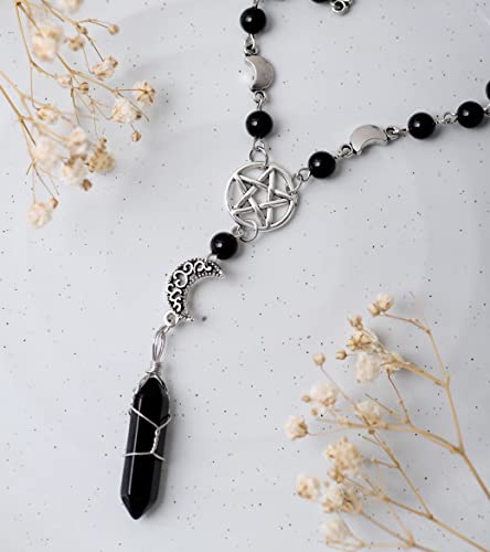 Pentagram Necklace - Wiccan Pendant Jewelry