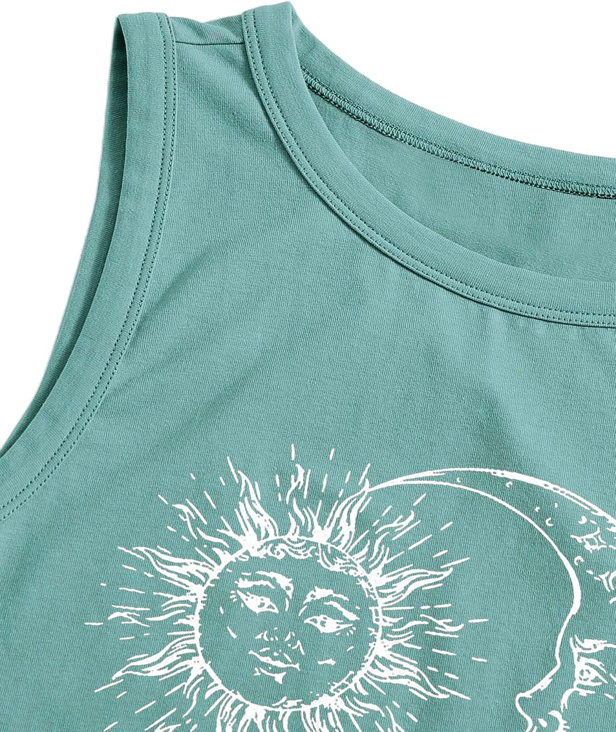 Remidoo Crop Tops for Women Casual Cropped Tank Top Summer Sleeveless Shirts