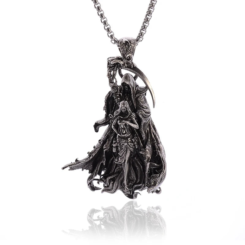 Reaper Scythe Necklace Hell's Hell