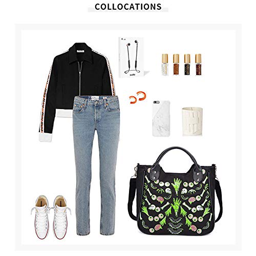 Rivet Luminous Canvas Punk Tote
