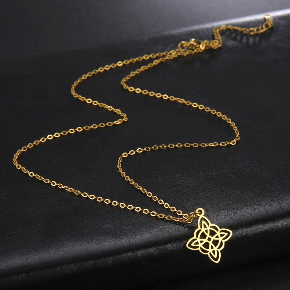 Spiritual Symbol Necklace - Wiccan Jewelry Main image