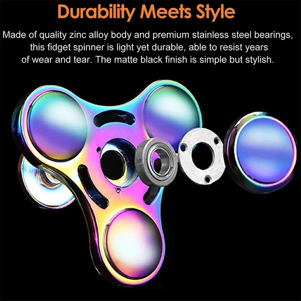 Rainbow Metal EDC Fidget Spinner