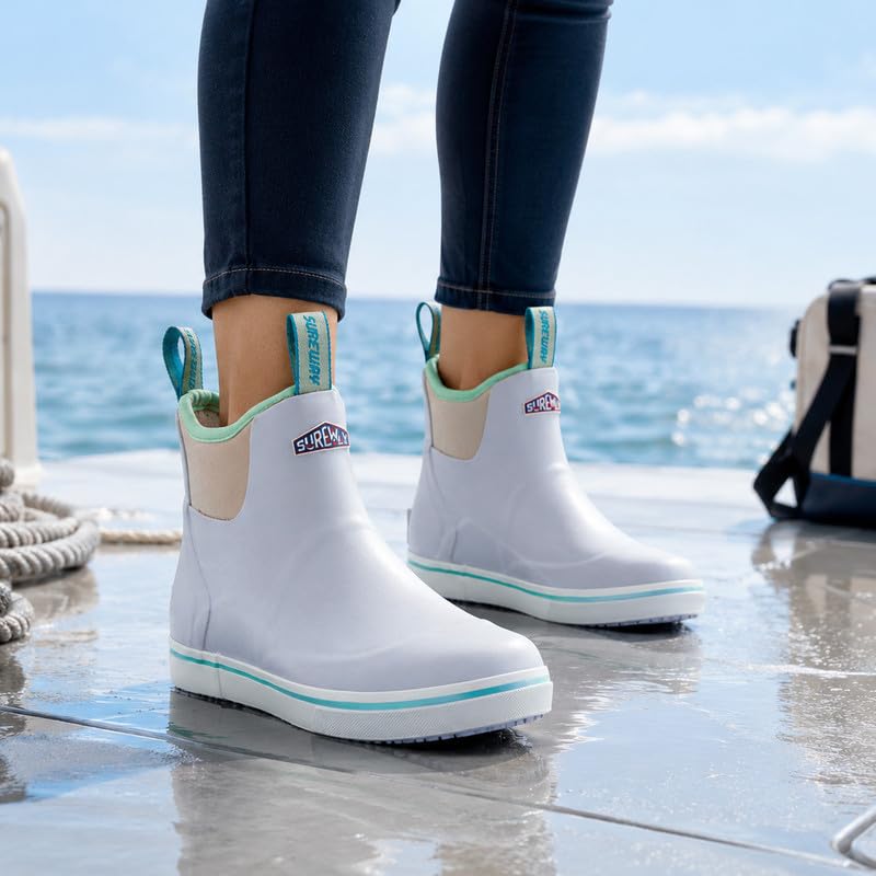 Ankle Fishing Deck Boots For Women,short Waterproof Neoprene Secondary image