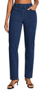Straight Leg Jeans For Women High Waisted Bootcut Jean Trendy
