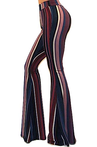 Women's Usa Lightweight Boho Comfy Stretchy Bell Bottom Secondary image