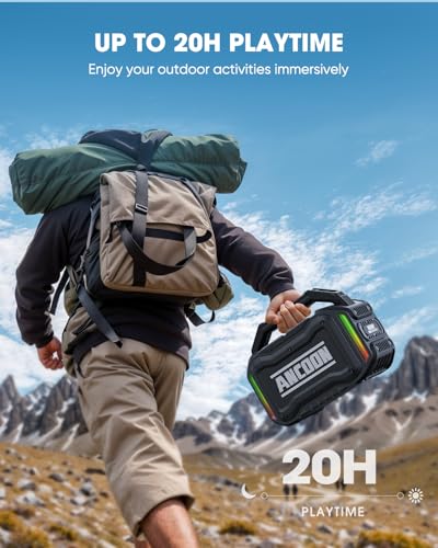 80W Rugged Bluetooth Speaker – Jobsite & Outdoor