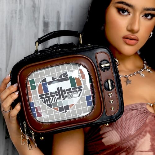 TV-Shaped Ita Bag Backpack — Cute Pin Display