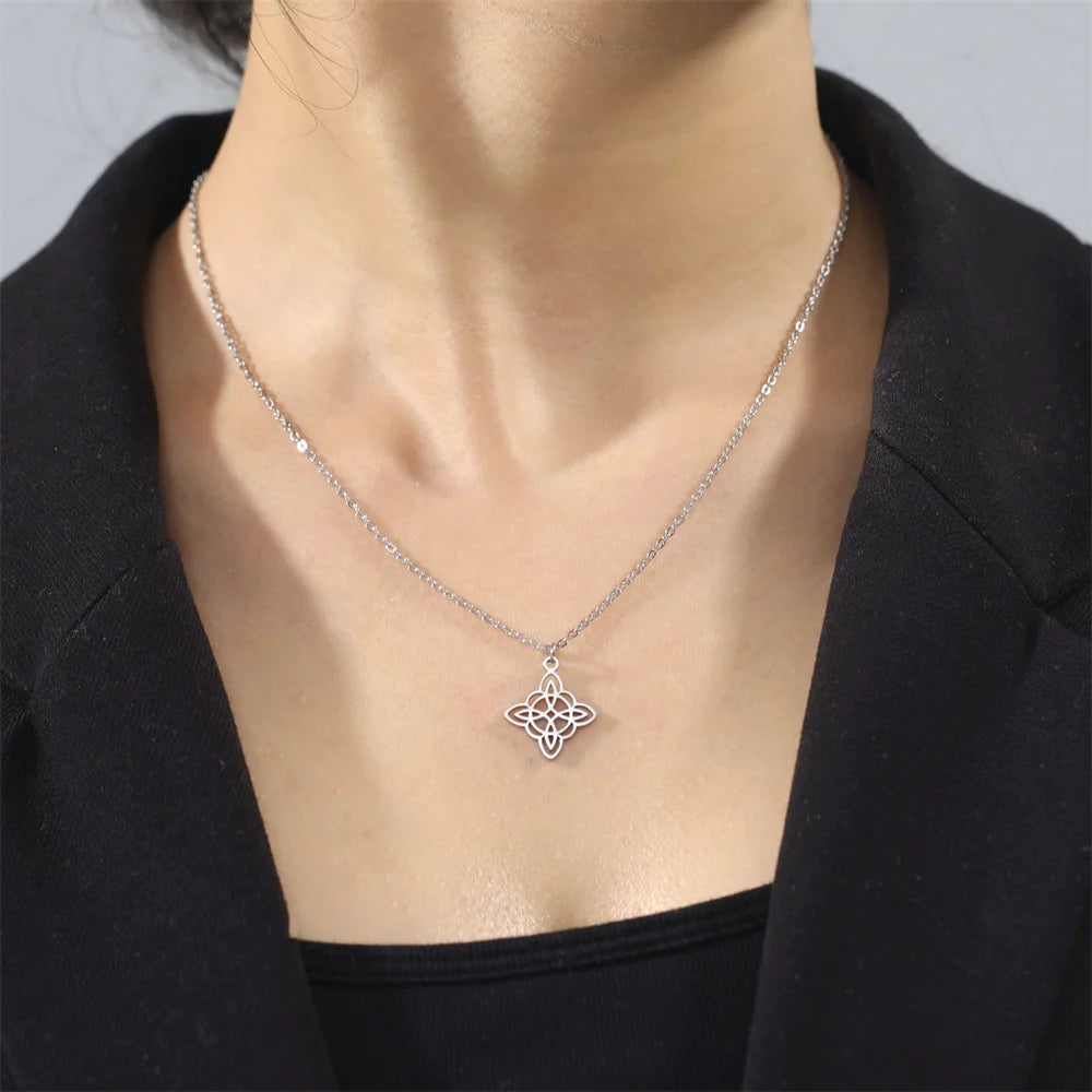 Spiritual Symbol Necklace - Wiccan Jewelry
