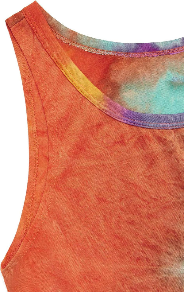 Remidoo Crop Tops for Women Casual Cropped Tank Top Summer Sleeveless Shirts