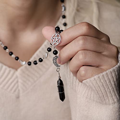 Pentagram Necklace - Wiccan Pendant Jewelry