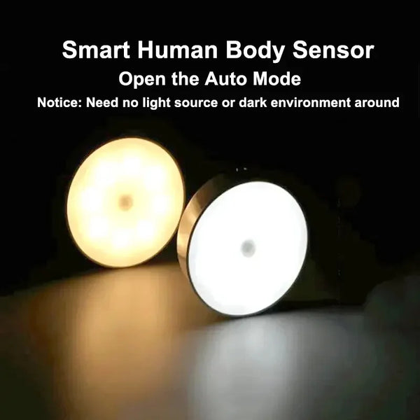 LED Smart Human Body Sensor Night LED Light