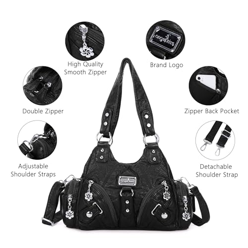 Angel Kiss Small Hobo Shoulder Bag