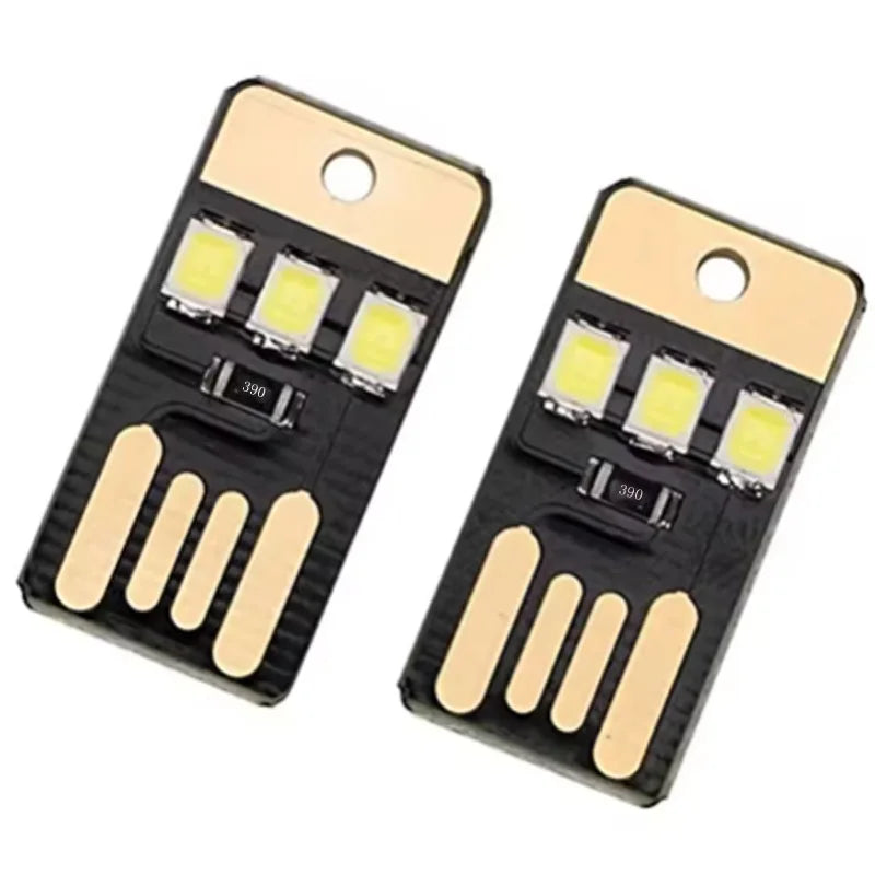 20pcs Ultra-thin Mini USB LED Lamp, Computer Lamp, Power Bank, Portable High-intensity USB Lamp, ... Secondary image