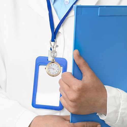 Balacoo Clip On Pocket Watch: Nurses Watches for Women, Portable Badge