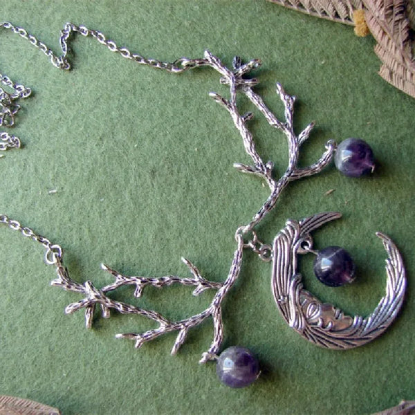 Moon Phase Necklace - Lunar Cycle Jewelry