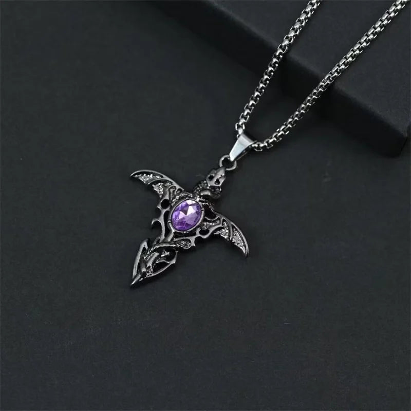 Supreme Retro Gothic Adorned Necklace