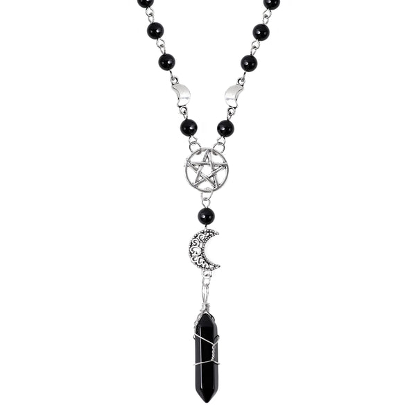 Pentagram Necklace - Wiccan Pendant Jewelry