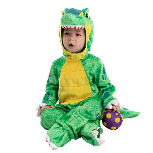 Spooktacular Creations Halloween Dinosaur Costume Kids, T.rex Costume Outfit with Egg for Toddler Child Dress Up Party Secondary image