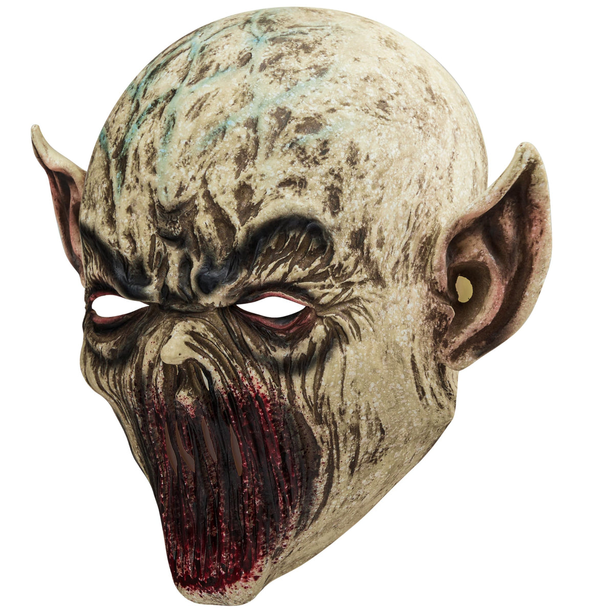 Spooktacular Creations Scary Halloween Zombie Mask, Full Head Horror Alien Ghost Devil Face Mask, Creepy Latex Monster Cap Masks for Adult Cosplay Halloween Costume Accessory, Party Dress Up