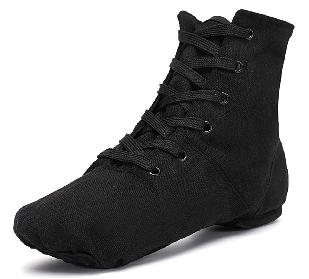 Canvas Jazz Dance Boots Ballet Dancing Sneakers for Adult Men Women