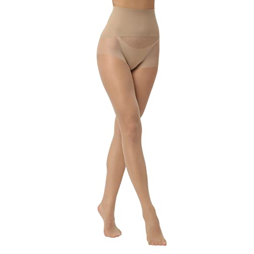15D Seamless Control Top Pantyhose