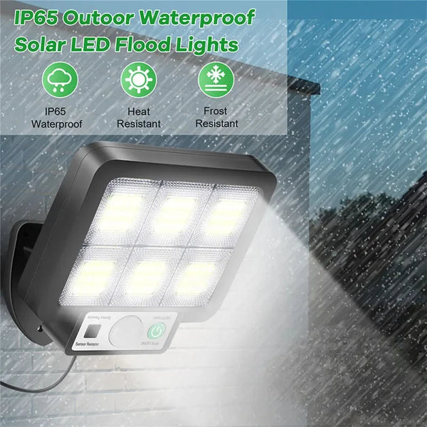 Homefish LED Solar Split Wall Lamp With Motion Sensor Outdoor Waterproof Emergency Lighting for S...