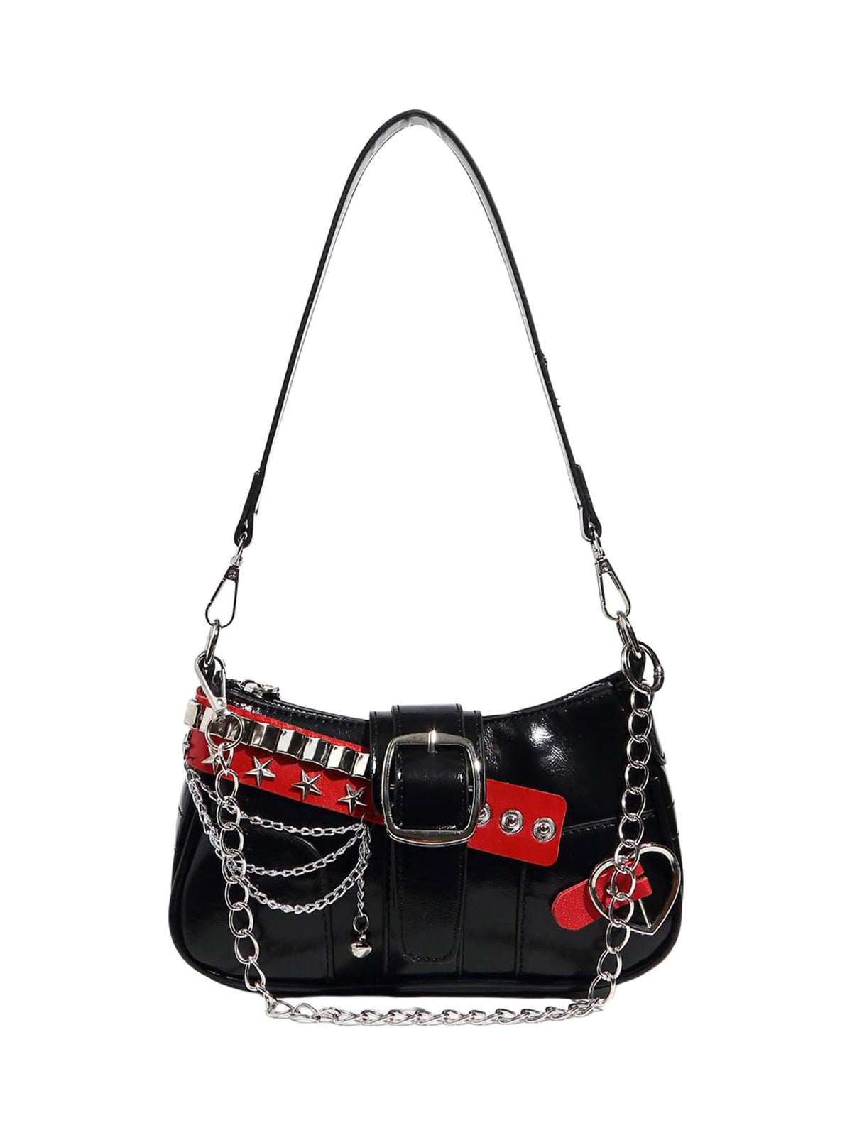 Women's Y2K Star Embroidery Shoulder Bag