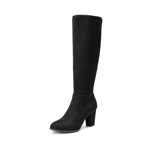 DREAM PAIRS Women's Knee High Winter Fall Tall Riding Boots