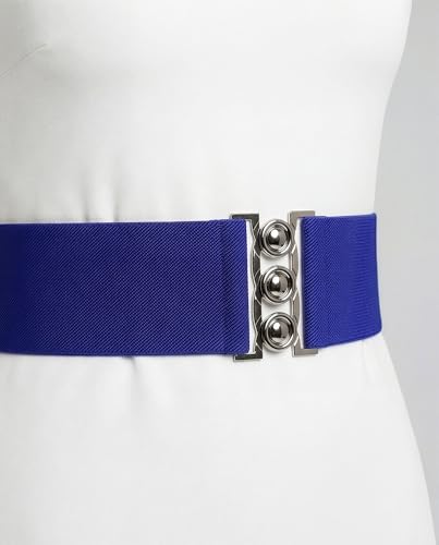 Blackbutterfly Wide Elastic Waist Cinch Stretch Waistband Retro Clasp