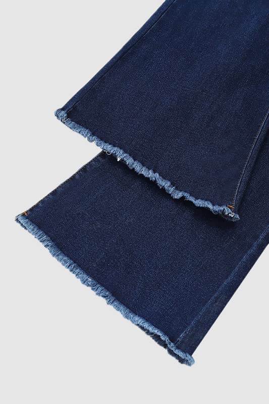 Peihot Vintage Bell Bottoms Flare Jeans For Women 90s High Waist