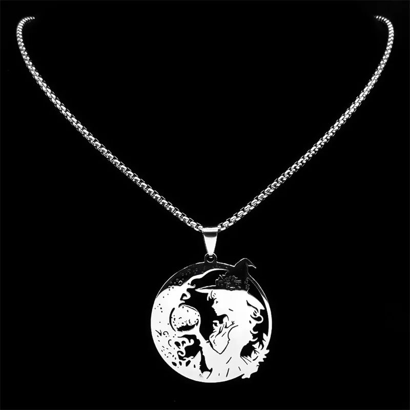 Spiritual Symbol Necklace - Wiccan Jewelry Main image