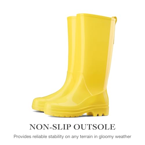 Rain Boots For Women Waterproof Boots, Knee High Rain
