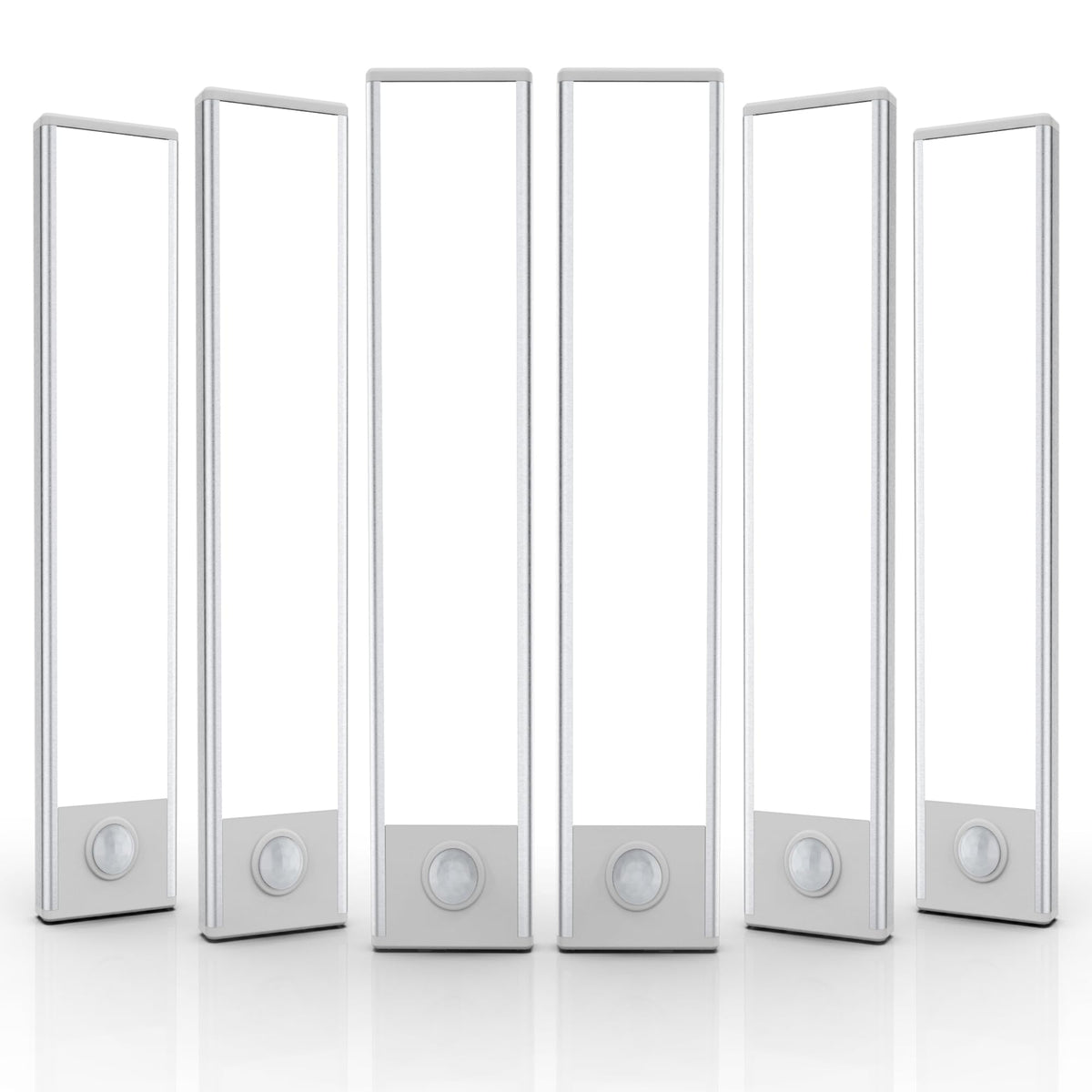 6 Pack Under Cabinet LED Light for Kitchen, Wardrobe, Hallway, Stairs