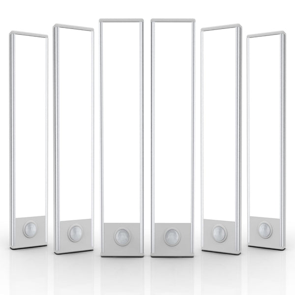 6 Pack Under Cabinet LED Light for Kitchen, Wardrobe, Hallway, Stairs