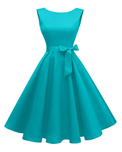 Sleeveless Vintage 1950s Cocktail Dress