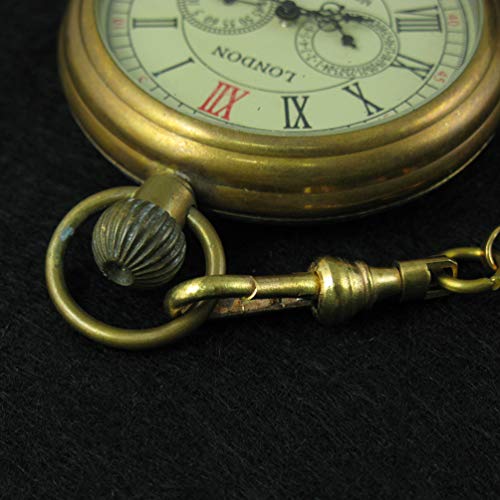 Classic Mechanical Pocket Watch with Chain