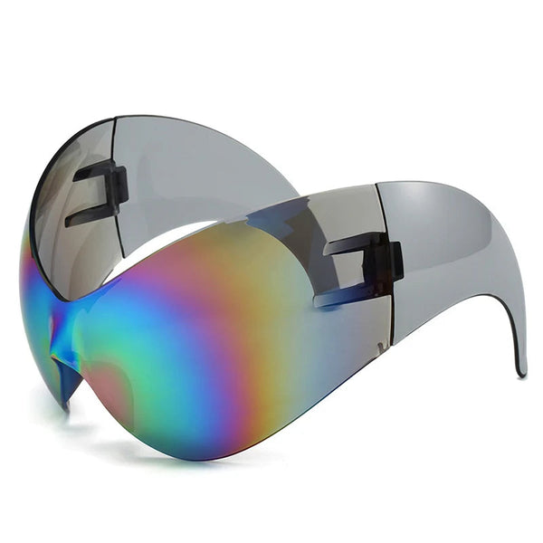 Oversized Y2K Punk One-Piece Windproof Sport Goggles