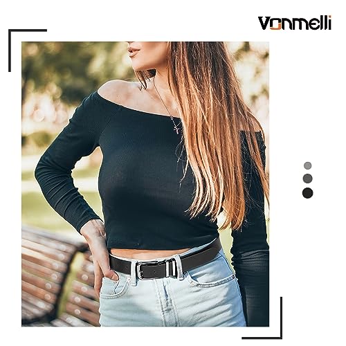 Women's Soft Faux Leather Belt For Jeans Pants Dress Fashion Ladies