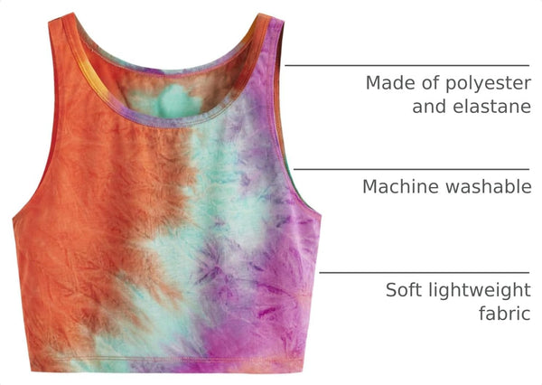 Remidoo Crop Tops for Women Casual Cropped Tank Top Summer Sleeveless Shirts