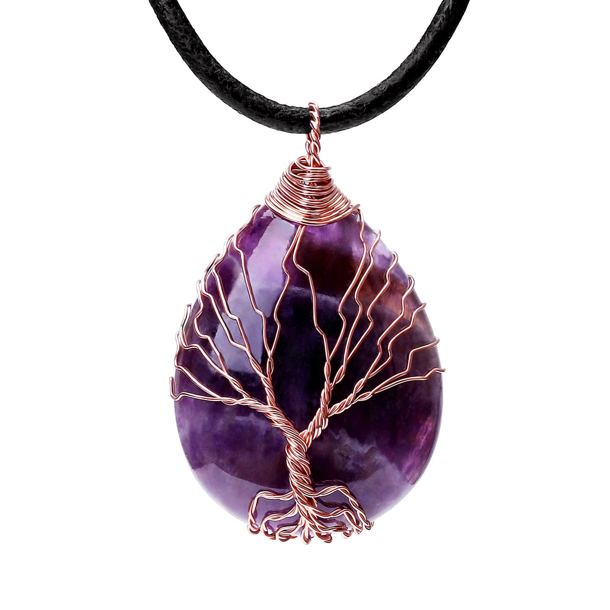 7 Chakra Gemstone Healing Crystals Necklace