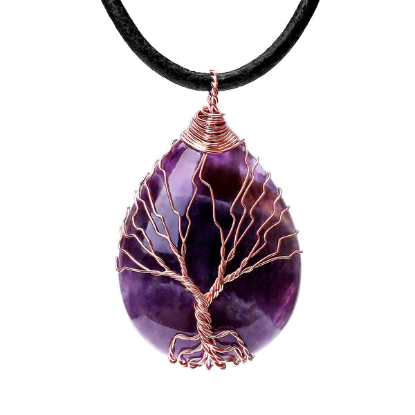 7 Chakra Gemstone Healing Crystals Necklace