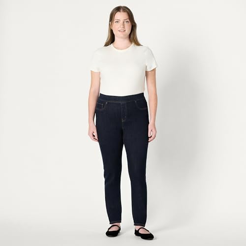 Women's Stretch Denim Mid-rise Pull-on Skinny