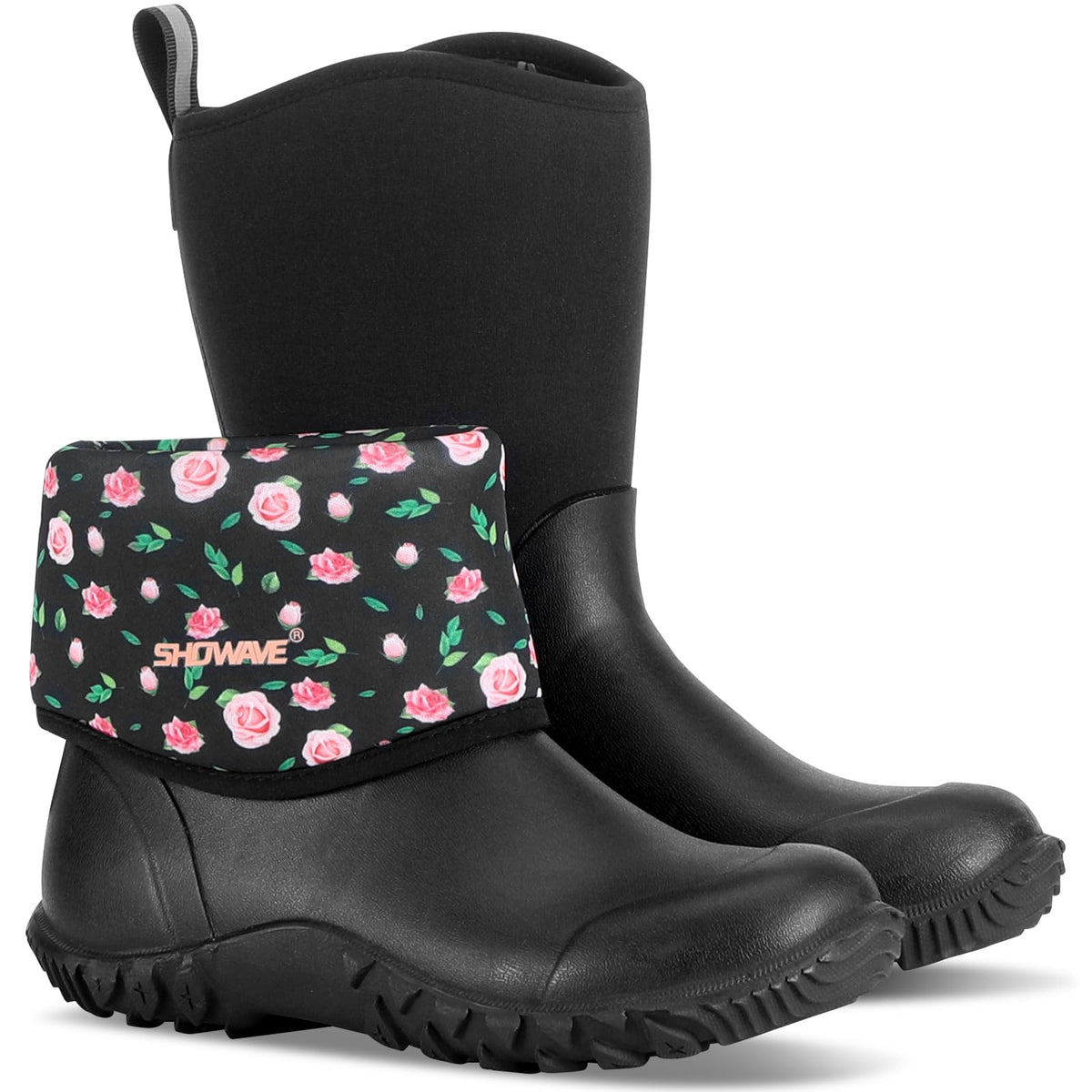 Women’s Boots Rubber Rain Boots For Women Waterproof Mud Boot