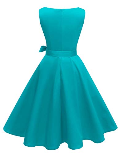 Sleeveless Vintage 1950s Cocktail Dress