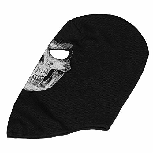 WTACTFUL 3D Scary Skeleton Mask Skull Mask Grim Reaper Mask for Halloween