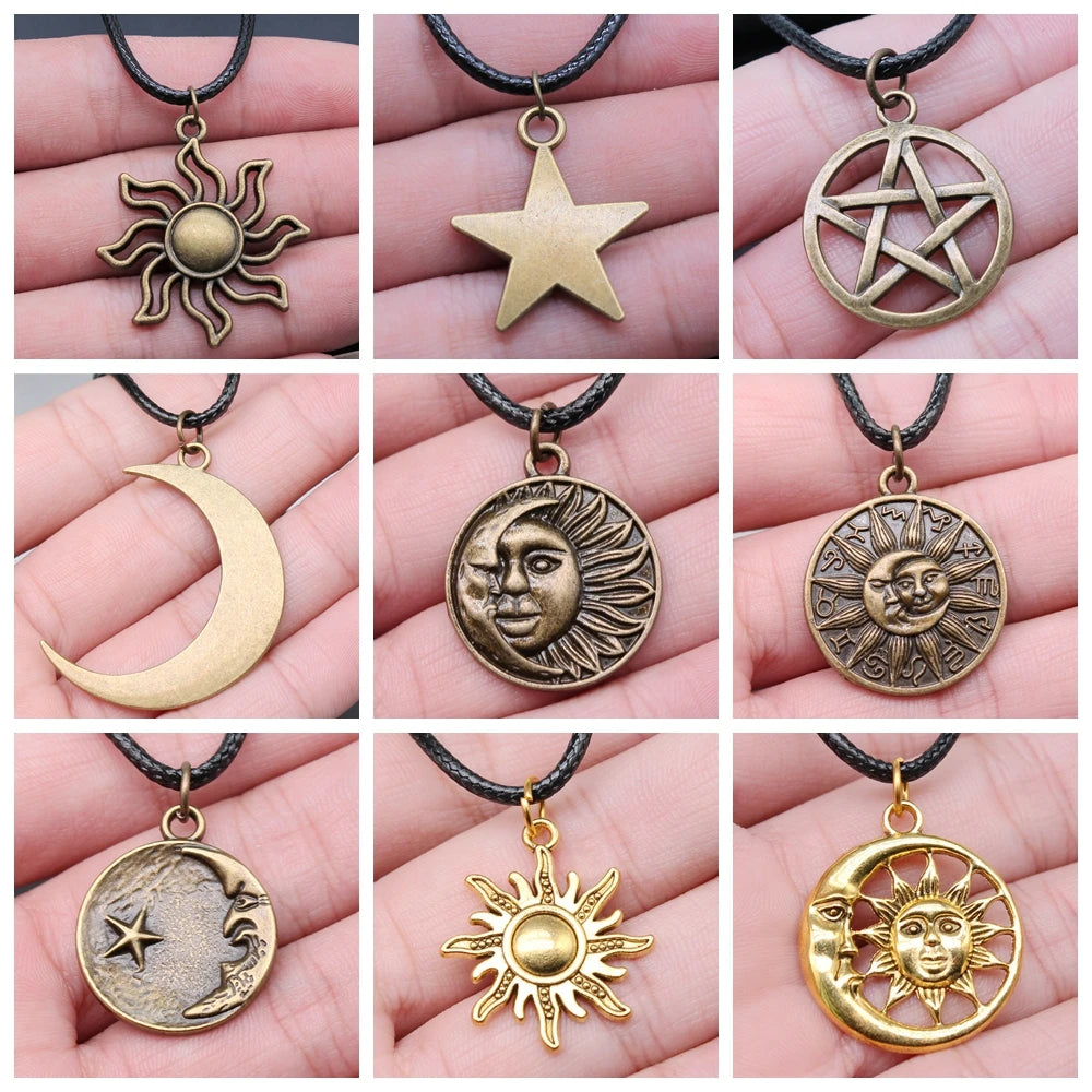 Pentagram Necklace - Wiccan Pendant Jewelry Secondary image