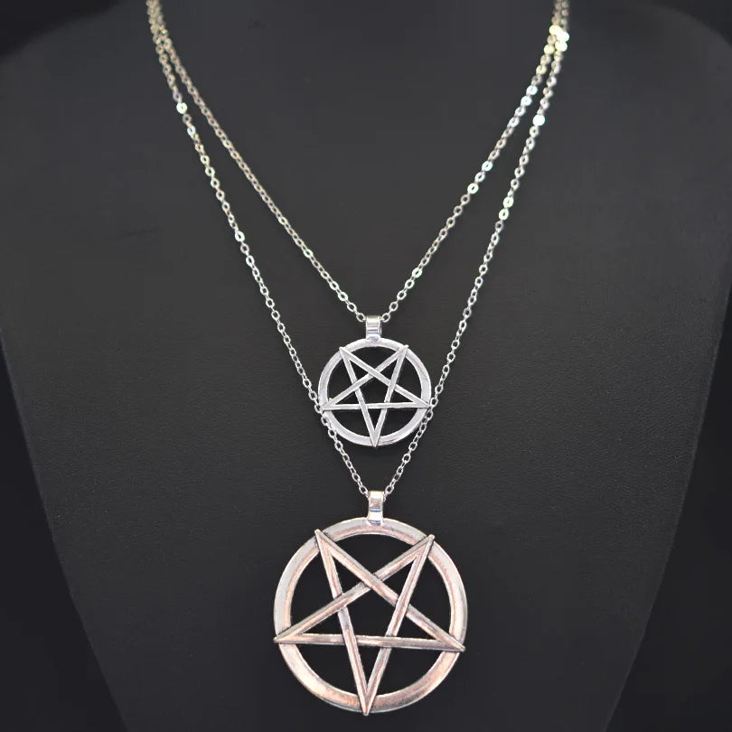 Pentagram Necklace - Wiccan Pendant Jewelry Main image